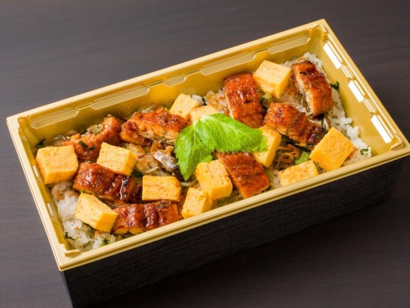 ちりめん山椒のうな玉重