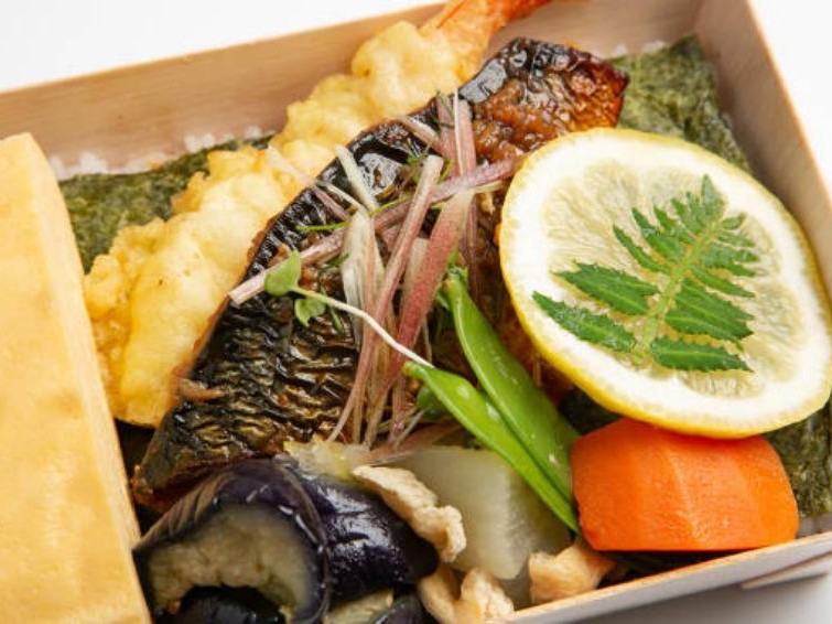 京の極み　鯖の醤油糀焼き海苔弁当［918］