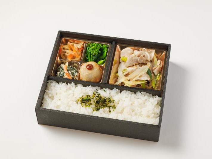 【懐石弁当】《選べるメイン》和惣菜弁当（白飯、豚ネギ）