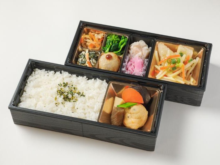 【懐石弁当】《選べるメイン》和惣菜2段弁当（白飯、かれい）