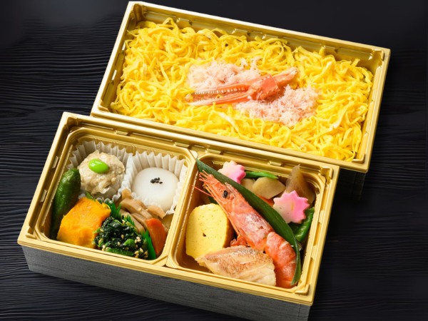 蟹ちらし二段重