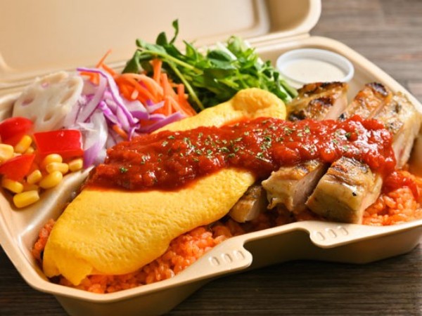 8種野菜の大人のオムライス