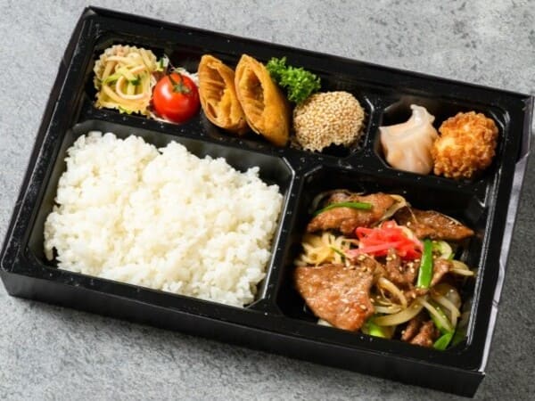 レバニラ弁当
