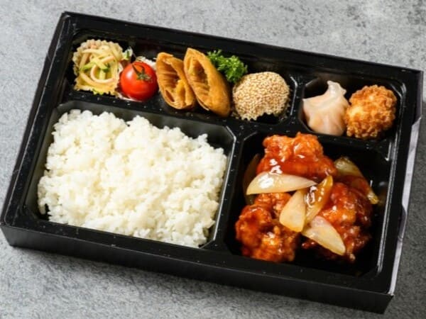 鶏甘酢弁当