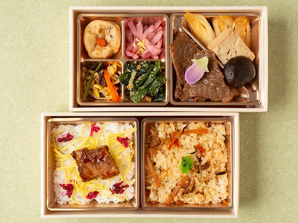 Ａ５和牛のすき焼きと角煮ご飯の共演