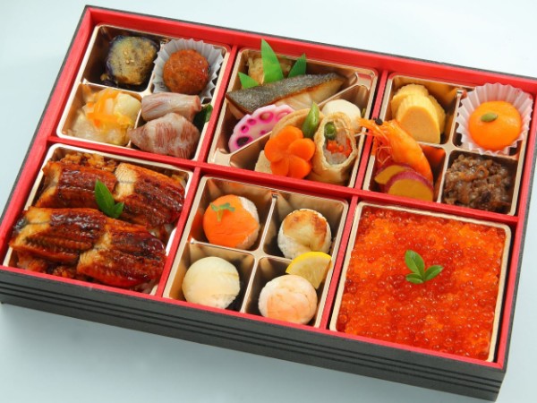 Ｎｏ．157 特選うなぎといくらの豪華おせち風折重 聖寿（せいじゅ）