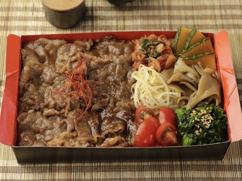 牛カルビ焼肉飯