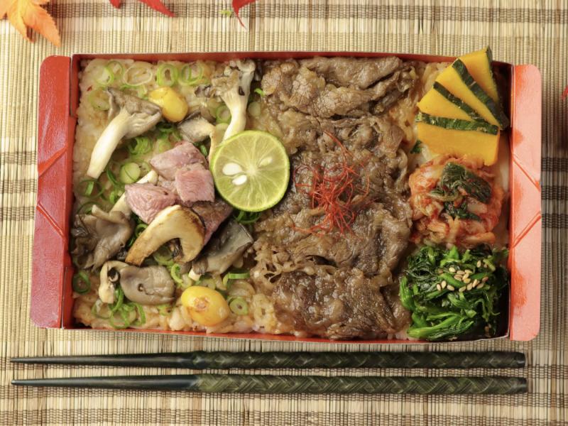 【期間限定】松茸肉飯と焼肉飯