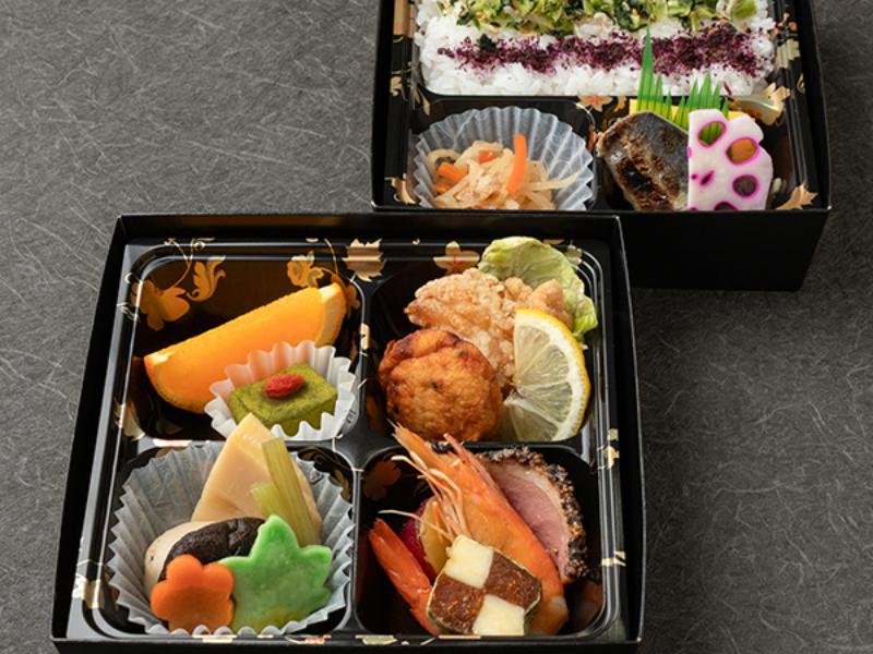 二段旬菜弁当