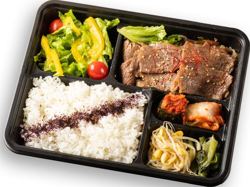 国産和牛カルビ御膳（京風焼肉タレ）