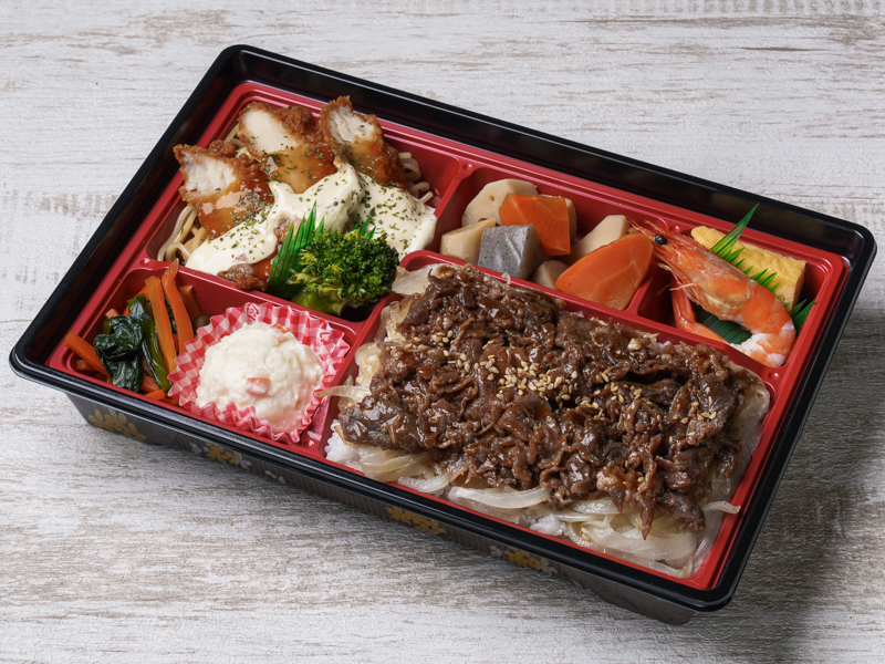 炭火焼肉たむら 焼肉＆チキン南蛮弁当