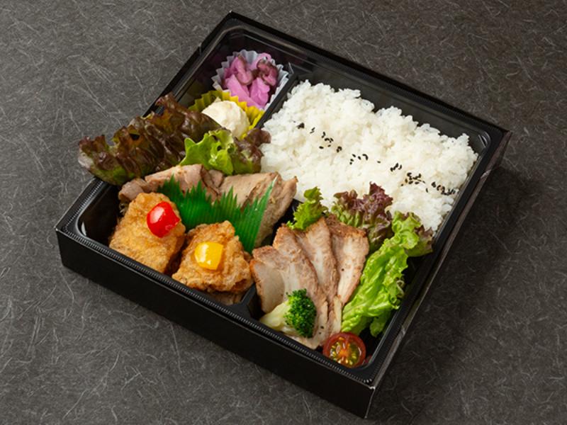 お肉のトリオ御膳
