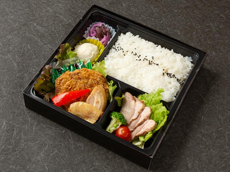 Ａ５和牛のメンチカツ御膳