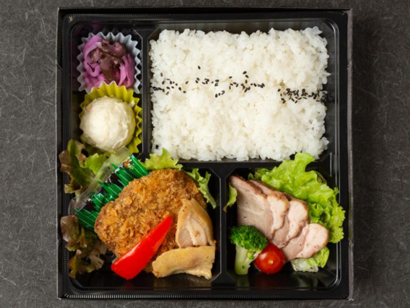 Ａ５和牛のメンチカツ御膳