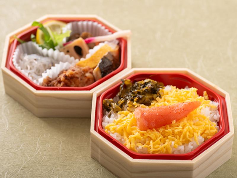 【鮮やか二段】博多明太高菜ご飯