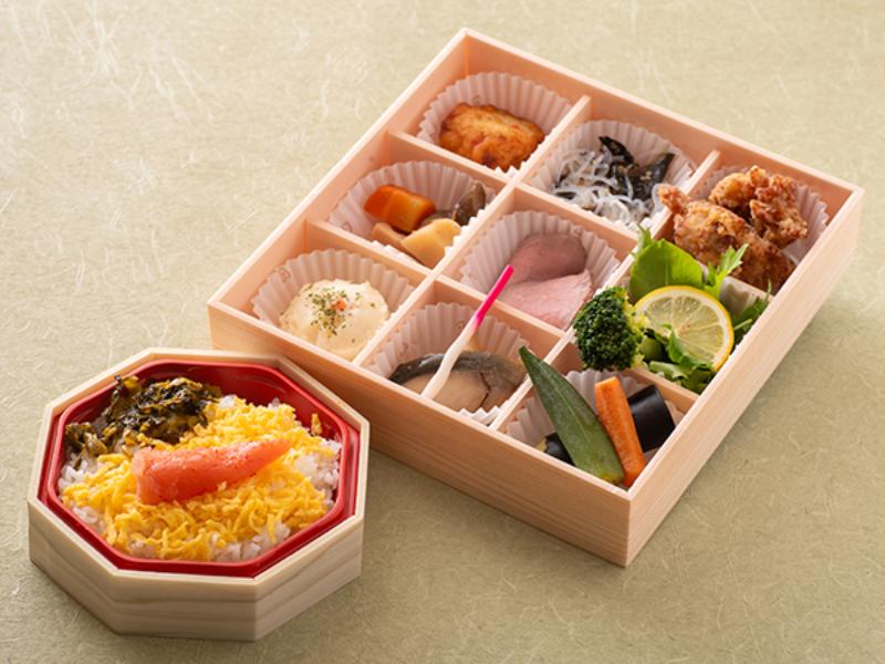 9升オードブル御膳【明太子高菜ご飯】