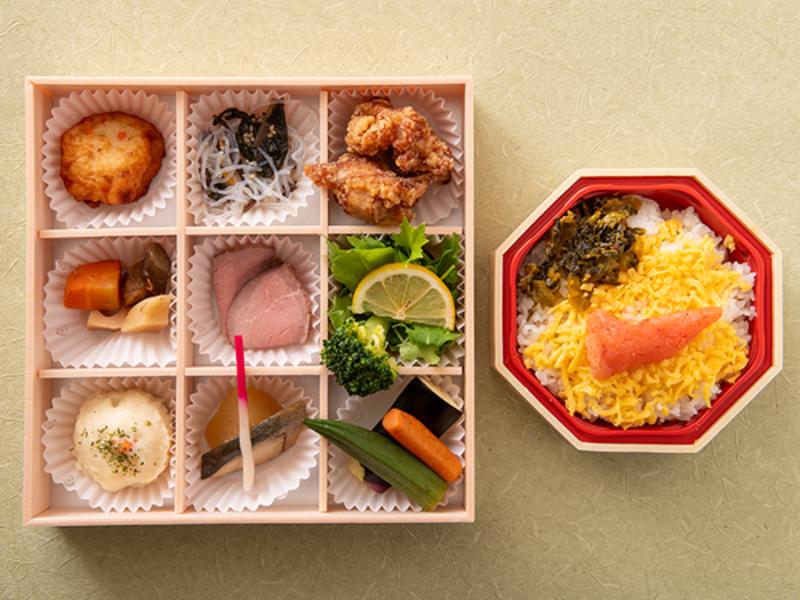 9升オードブル御膳【明太子高菜ご飯】