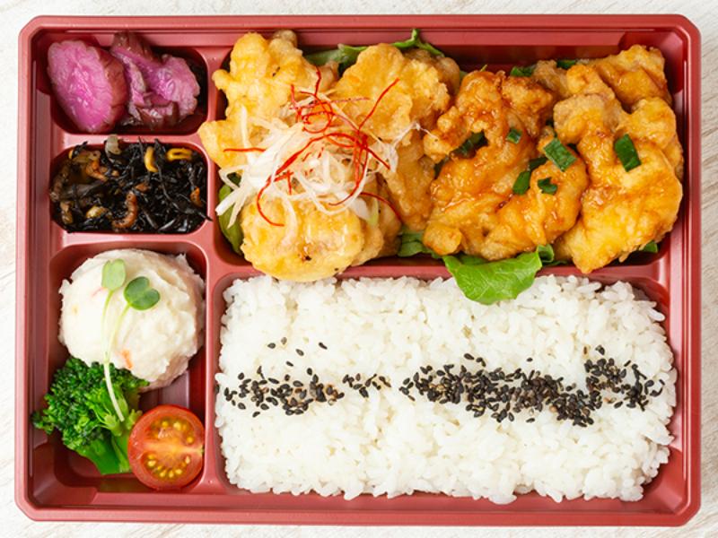 二種唐揚げ弁当〜甘醤油・塩だれ〜