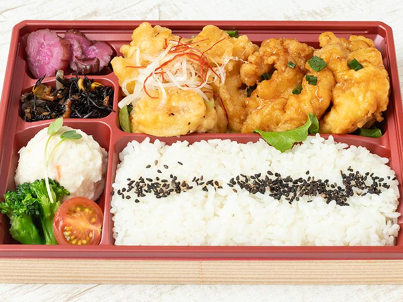 二種唐揚げ弁当〜甘醤油・塩だれ〜