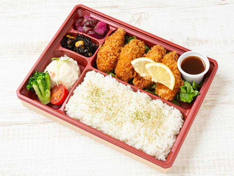 カキフライ弁当（ソース）