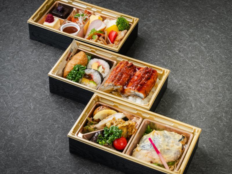 鰻＆自家製極厚稲荷の3段御膳 銀だら西京焼