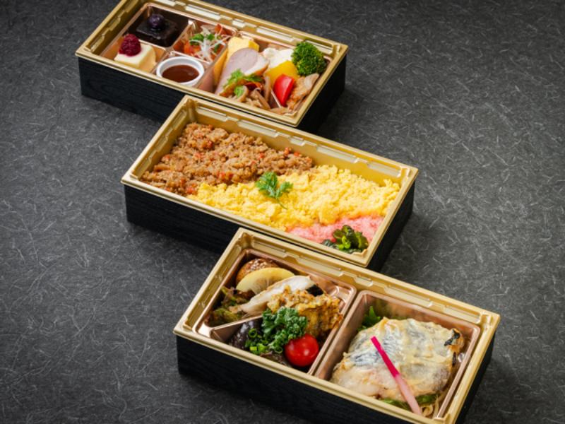 3段3色御膳 銀だら西京焼
