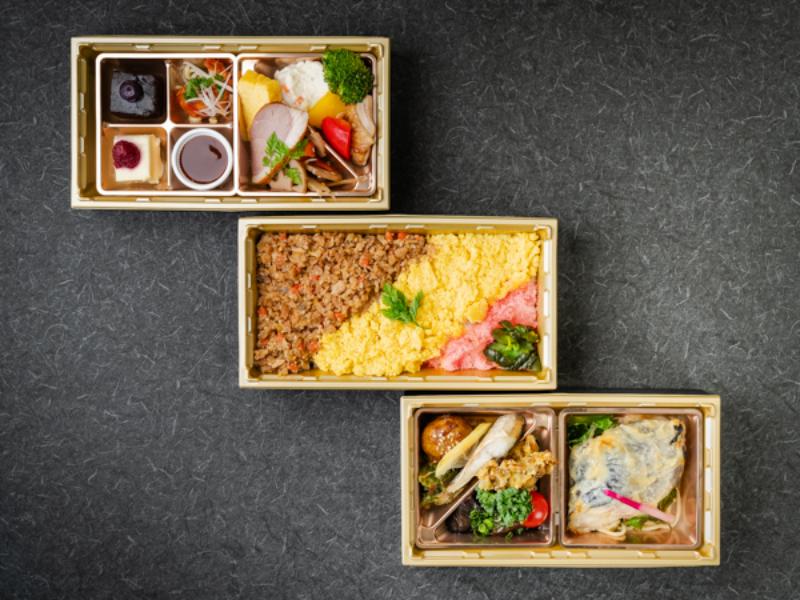 3段3色御膳 銀だら西京焼