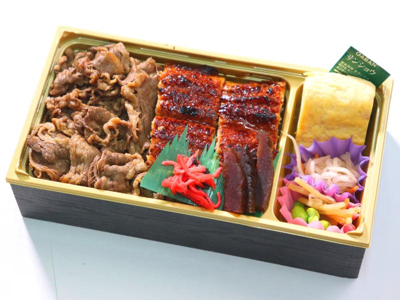 うなぎと和牛すき煮特製だし巻き弁当