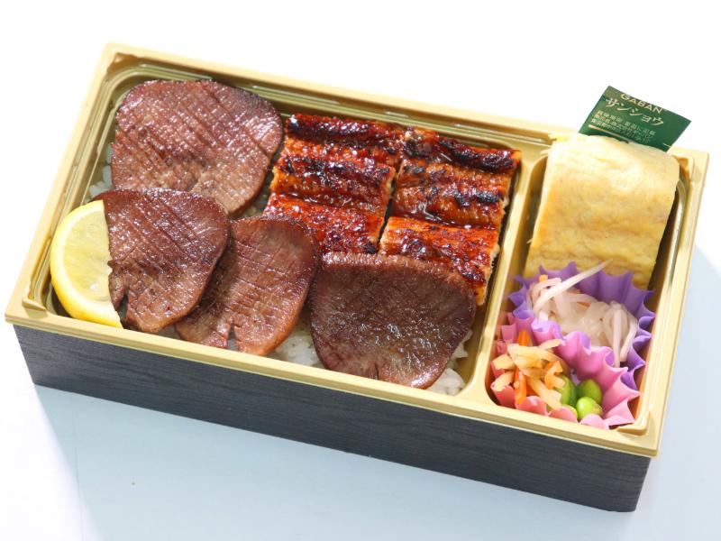 うなぎと牛タン特製だし巻き弁当
