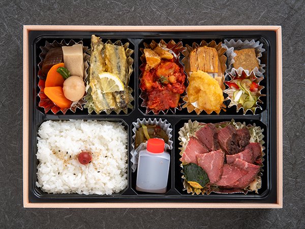 特上ローストビーフ＆幕の内弁当