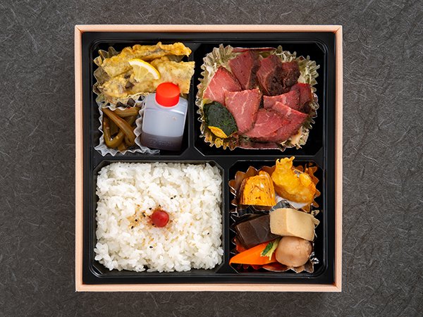 ローストビーフ＆幕の内弁当