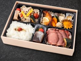 特上ローストビーフと特上三元豚しゃぶ幕の内弁当