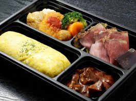 和牛シチューと和牛ローストビーフの洋食御膳