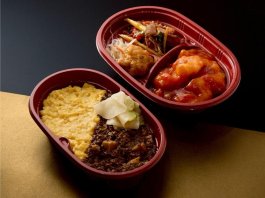 金久右衛門特製〜二色中華〜青椒肉絲×エビチリ