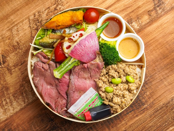 ローストビーフわっぱ弁当