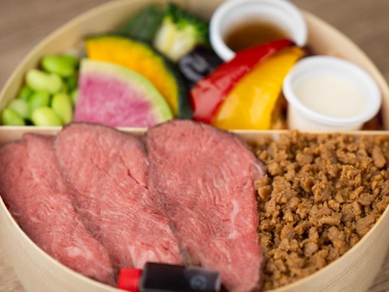 ローストビーフわっぱ弁当