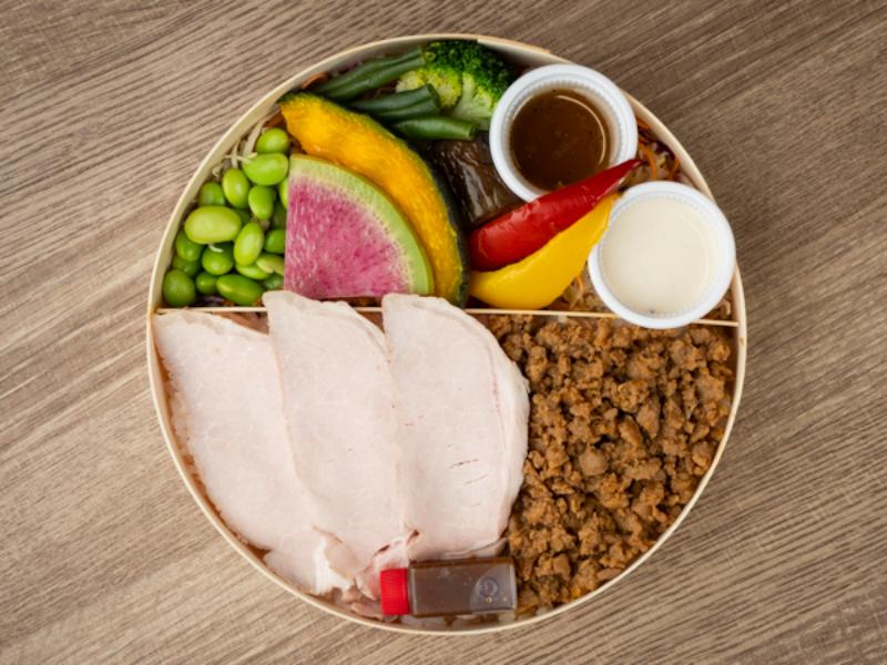 ローストポークわっぱ弁当