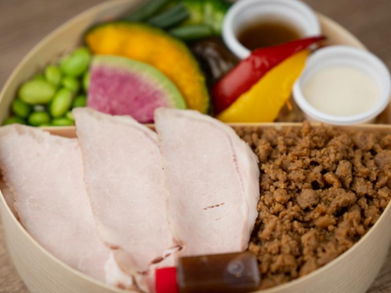 ローストポークわっぱ弁当