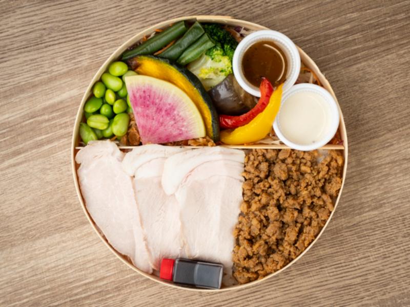 和風ポークステーキわっぱ弁当
