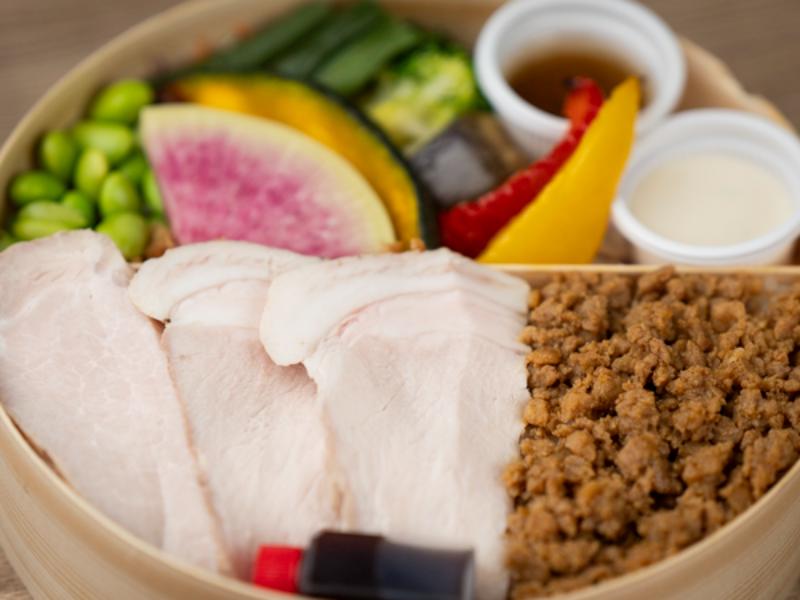 和風ポークステーキわっぱ弁当