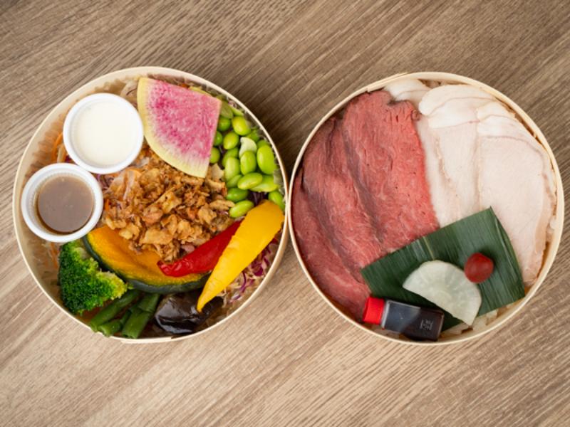 ローストビーフ＆ポーク　２段重