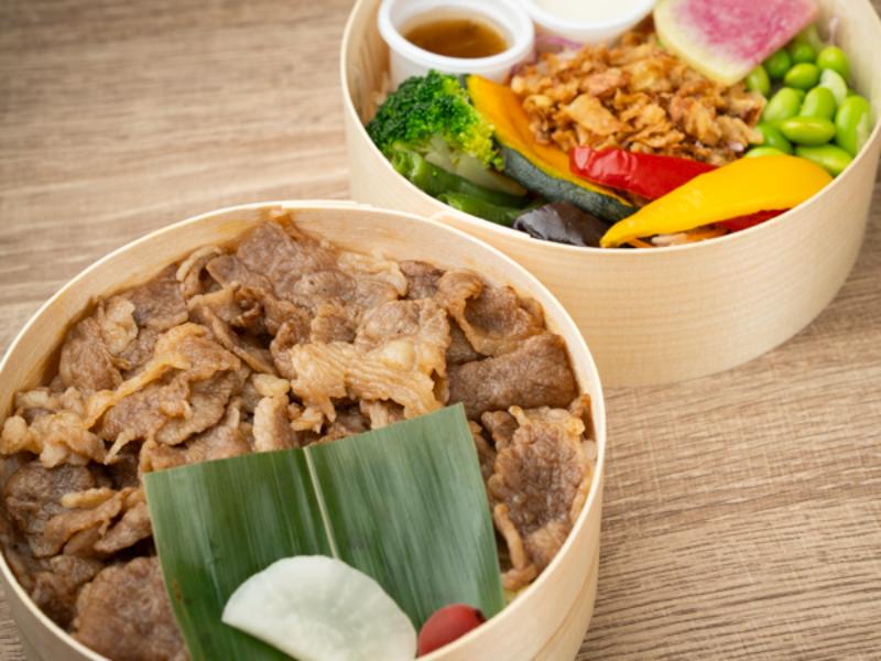 黒毛和牛焼きしゃぶ　２段重
