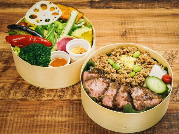 黒毛和牛カルビ二段弁当