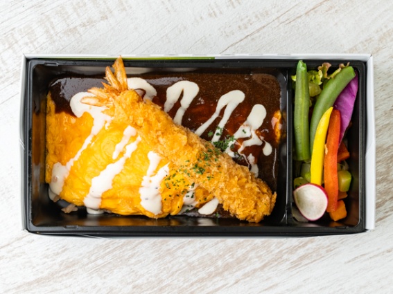 デミグラスソースオムライス弁当