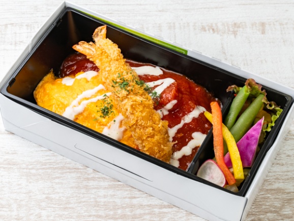 チキントマトソースオムライス弁当