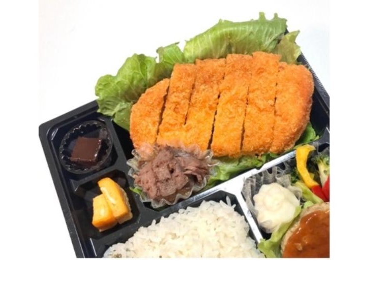 和牛100％ハンバーグと和牛焼肉＆熟成豚のロースとんかつ