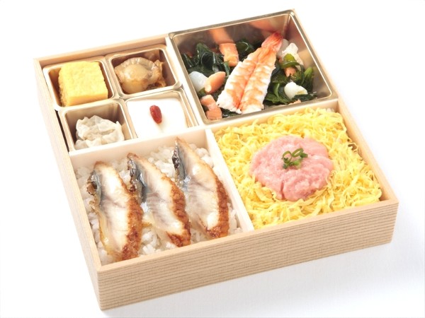 うなぎとネギトロ丼弁当