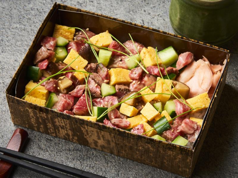 A5和牛肉ちらし