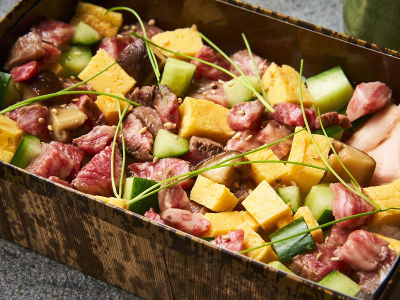 A5和牛肉ちらし