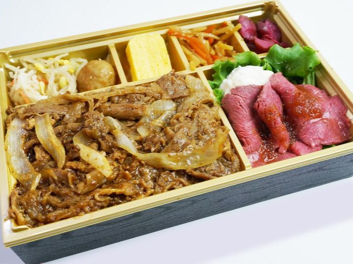 カルビとローストビーフ贅沢御膳